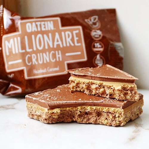 Millionaire Crunch fehérjeszelet - Oatein