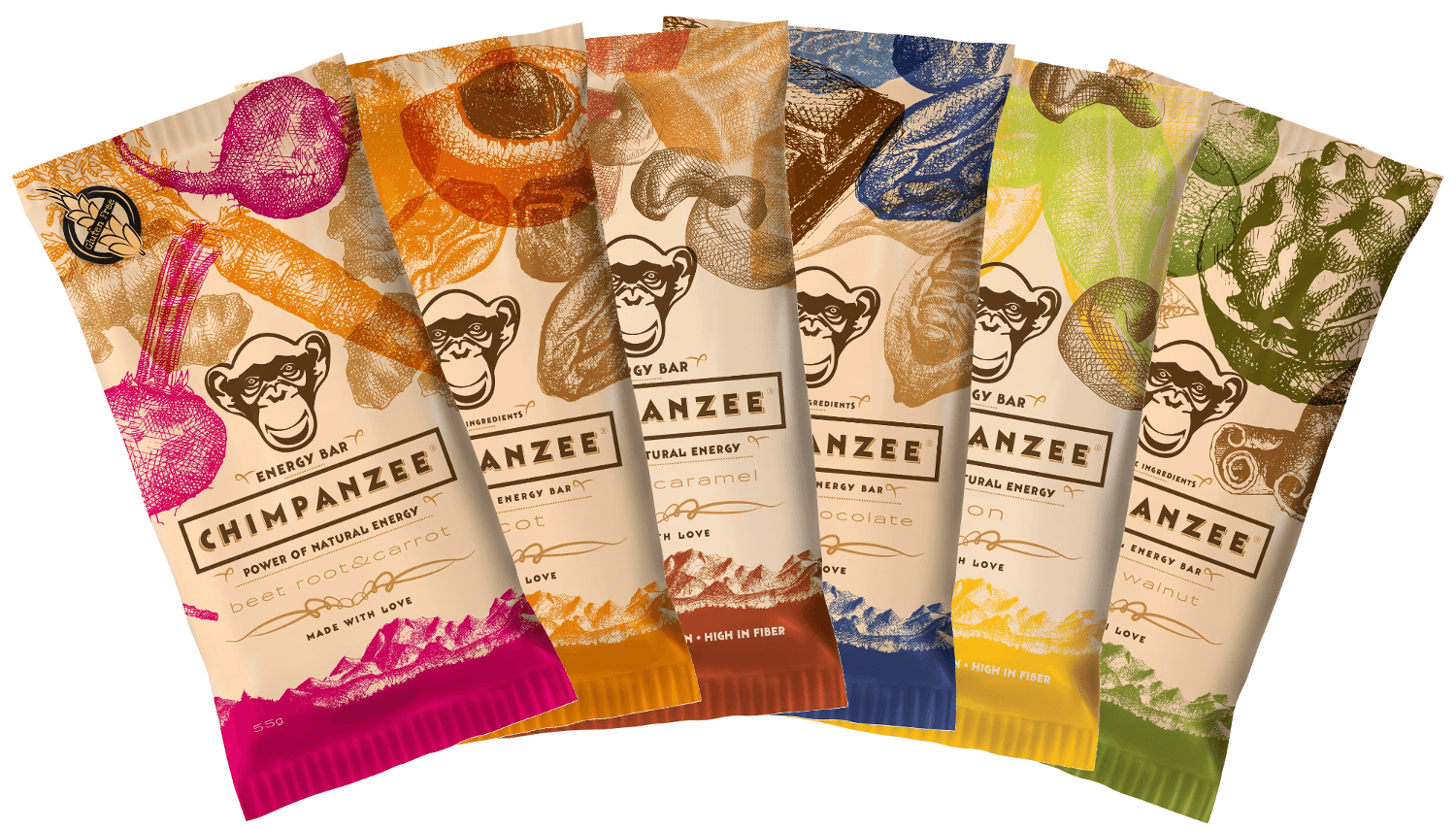 Chimpanzee Energy Bar - energiaszelet