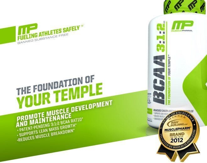 bcaa 3:2:1 muscle pharm