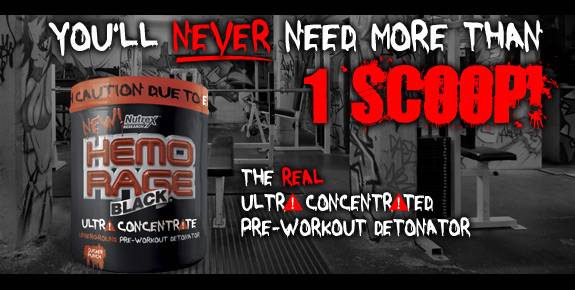 Hemo Rage edzés előtti stimuláló