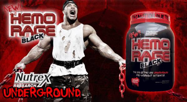 Hemo Rage Black edzés előtti stimuláló