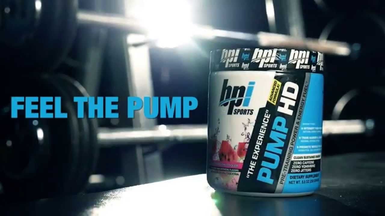 pump HD edzés előtti energizáló
