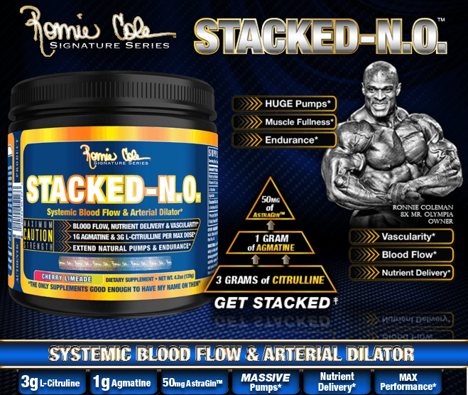 Stacked N.O. - Ronnie Coleman