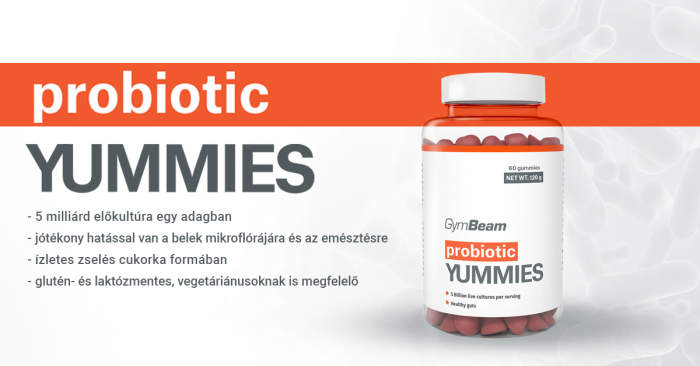 Yummies probiotikumok - GymBeam